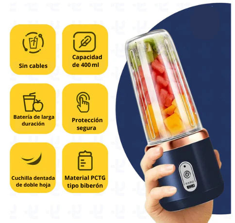 Licuadora Portátil Mini Licuadora Para